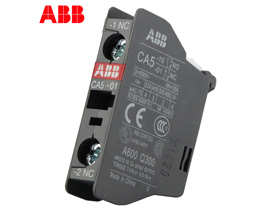 ABB工业交流接触器辅助触头触点CA5-01NC